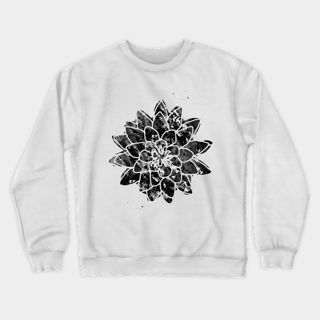 Water Lily Lotus Crewneck Sweatshirt by erzebeth